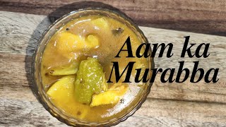 Authentic Aam ka Murabba Recipe  No Onion amp Garlic  Sweet and Tangy Delight  Khatta Meetha [upl. by Petta62]