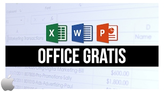 Cómo descargar OFFICE GRATIS 100 LEGAL Mac OS X Funciona en 2024 [upl. by Hanad]