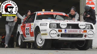 RAC Rally HighlightsPure Sound  Scrutineering Carmarthen Showground 221123 [upl. by Dlaregztif]