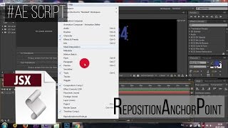 RepositionAnchorPoint  AE Script Install [upl. by Patsy]