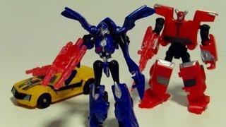 TFPRIME CYBERVERSE ARCEE LEGION CLASS TRANSFORMERS TOY REVIEW [upl. by Rand]