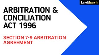 Arbitration amp Conciliation Act 1996 I Section 79 I Arbitration Agreement I CPC I Judiciary [upl. by Fredia]