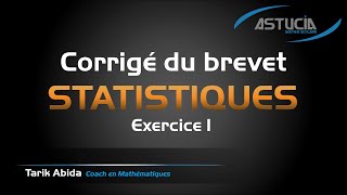 Statistiques 3ème Sujet brevet [upl. by Enirod]