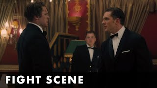 Fight Scene from LEGEND  Starring Tom Hardy as Ronnie and Reggie Kray [upl. by Yllatan]