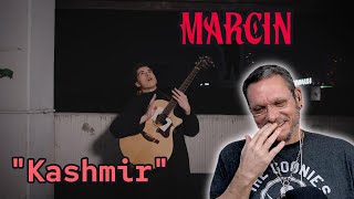 Marcin  Kashmir cover on One Guitar OV  First Time Reaction Amazing [upl. by Quill]