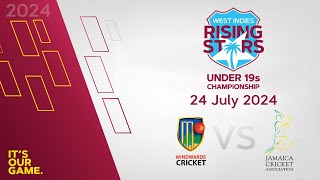 🔴 LIVE Windward Islands v Jamaica  CWI Men’s Under 19  50 Over Championships 2024 [upl. by Abey]