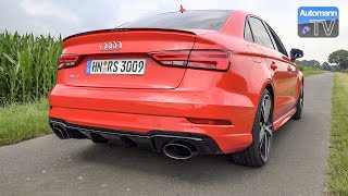 Audi RS3 Sedan 400hp  pure SOUND 60FPS [upl. by Koo]