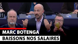 Marc Botenga  Baissons nos salaires [upl. by Lleinnad]