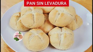 PAN SIN LEVADURA con 2 INGREDIENTES receta facil [upl. by Barboza]