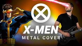 XMEN OPENING  Epic Metal Guitar Cover by CelestiC [upl. by Eninaej]