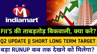 India Mart share latest news 2023  India Mart share Target price 2023  Best stocks to buy now 2023 [upl. by Yeslehc116]