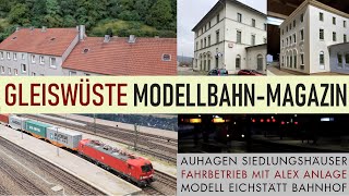 Modellbahn Magazin Fahrbetrieb News Anlagenvorstellung Werkstatt KnowHow aus der Gleiswüste [upl. by Amary449]