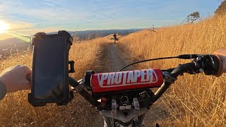 CRF 110 TRAIL RIDING LIME RIDGE [upl. by Bilicki]