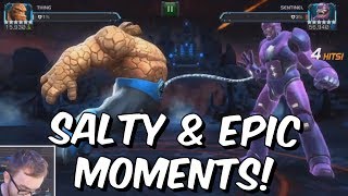 Act 63 100 Epic amp Salty Moments Part 1  Marvel Contest of Champions [upl. by Notnarb913]