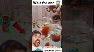 Potassium dichromate mix 2😱 trending scienceexperiment MRINDIANHACKER shorts youtubeshorts [upl. by Ordisi]