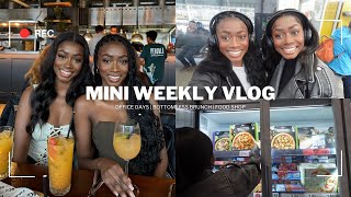 MINI OCTOBER WEEKLY VLOG  Office days Bottomless Brunch Weekly Food Shop amp MORE [upl. by Eiro664]