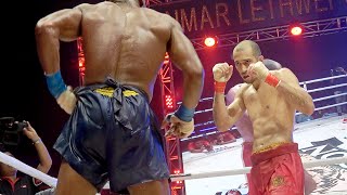 Dave Leduc vs Cyrus Washington Lethwei World Championship Fight [upl. by Traver]