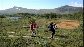 Hemavan  Ammarnäs Trek 2014 The Kings Trail Sweden [upl. by Dettmer]