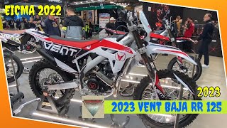 2023 VENT BAJA RR 125 Walkaround EICMA 2022 Fiera Milano Rho [upl. by Akinahs783]