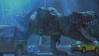 1 hour SFX Sound Effects  TRex Tyrannosaurus Rex roars from Jurassic Park [upl. by Ecirual]