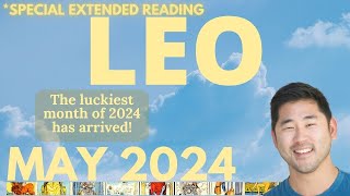 Leo May 2024  YOUR BIGGEST BREAKTHROUGH MONTH 💥🌠 Tarot Horoscope ♌️ [upl. by Elleivad]