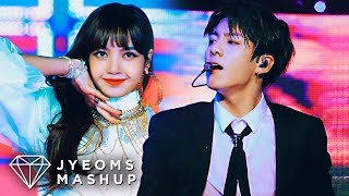 BLACKPINK amp BTS  SO HOT X MIC DROP REMIX LIVE MASHUP [upl. by Aihsinyt805]