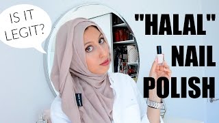 Halal Nail Polish Ask Melanie [upl. by Mezoff985]