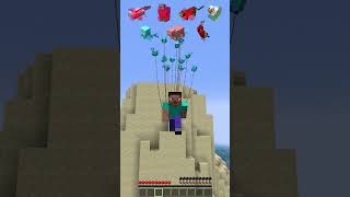 Minecraft Myths vs Mobs Challenge shorts meme memes [upl. by Troy]