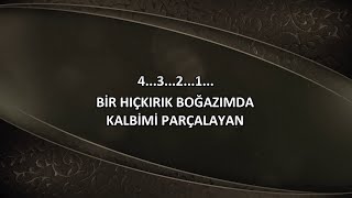 Ölsem de Bir Kalsam da Bir  Karaoke  Full HD [upl. by Azyl765]