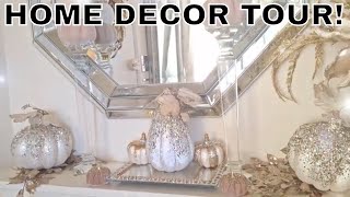 NEW 2024 LUXE GLAM THANKSGIVING DECOR TOUR STUNNING [upl. by Fira418]