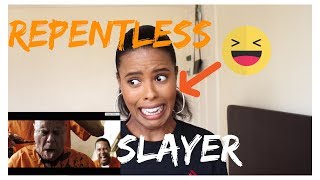 🇺🇸 SLAYER  Repentless  REACTION [upl. by Alahs]