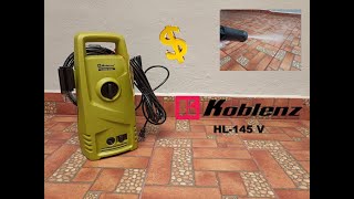 Hidrolavadora Koblenz HL145 V  La Hidrolimpiadora mas ECONOMICA de Koblenz 1400 PSI [upl. by Drews967]