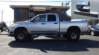 2006 Dodge Ram 2500 SLT Quad Cab 59l Cummins  A StartUp amp Complete Documentation [upl. by Annatsirhc515]