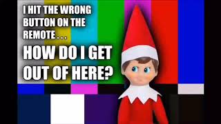 Elf on the shelf Stuck in the TV extended version [upl. by Let329]