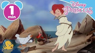 The Little Mermaid  Scuttles Makeover  Disney Princess [upl. by Aronoel]