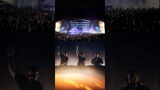 Swedish House Mafia ELECTRIFYING LIVE MASHUP Calling x Somebody That I Used To Know mashup lyrics [upl. by Kcirdaed188]