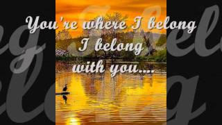 Trisha Yearwood Youre Where I Belong w  Lyrics [upl. by Kristina292]