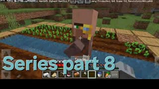 Minecraft series part 8 finding a cartographer [upl. by Aerdnaxela]