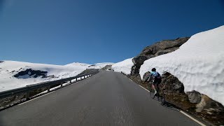 Dalsnibba from Geiranger Norway  Indoor Cycling Training [upl. by Stevena]