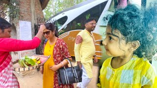 মাটির বাড়িতে থাকার ইচ্ছে পূরণ হলো  Family Staycation  Travel Vlog [upl. by Schuh]