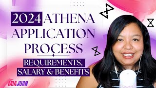 2024 Athena Application Process Salary Benefits and Qualifications [upl. by Iretak]