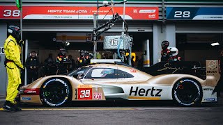 WEC Spa Hertz Team JOTA  Hertz Racing Gold [upl. by Retsila]