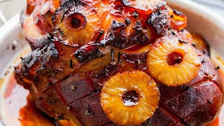 Pineapple Brown Sugar Glazed Holiday Ham [upl. by Pond]