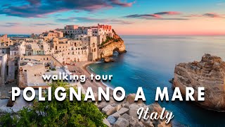 🔴 POLIGNANO A MARE 4K 🇮🇹 PUGLIA 🇮🇹 BEST OF PUGLIA 🇮🇹 WALKING TOUR 4K [upl. by Amerak]