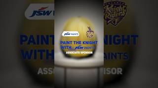 Welcoming JSW PAINTS as our Associate Sponsor  KnightsUnplugged  TATAIPL 2024 [upl. by Alphonsa]