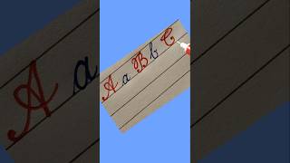 Cursive abcd  Cursive writing shortsfeed shortvideo handwriting cursivepractice cursive [upl. by Selma]