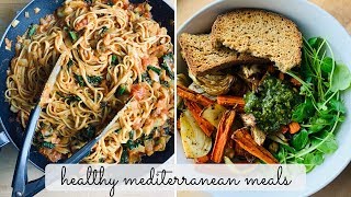 Mediterranean Diet  What I Eat in a Day Vlog [upl. by Adamson]