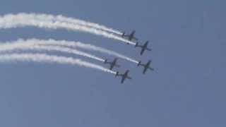 Avions de la Patrouille Polonaise au Meeting Aérien de LENSBÉNIFONTAINE le16092012 HD720p [upl. by Ashli463]