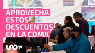 Aprovecha los descuentos en CDMX en pago de agua predial y tenencia aquí detalles [upl. by Hake]