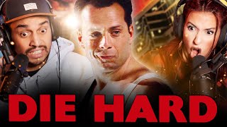 DIE HARD 1988 MOVIE REACTION  THIS IS EXACTLY WHAT WE NEEDED  First Time Watching  Review [upl. by Ro]